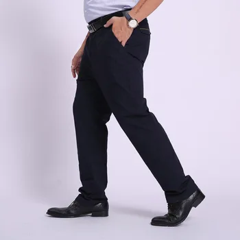Plus dimensiune Primavara-Vara Pantaloni Casual Barbati din Bumbac Pantaloni Barbati Pantaloni de Moda Super de Mari Dimensiuni de 50 52