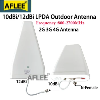 12dBi 4G Antena 800~2700mhz N-Feminin Log-periodice în aer liber antena LPDA Antena pentru Repetoare GSM 2g 3g 4g Mobile Amplificator de Semnal