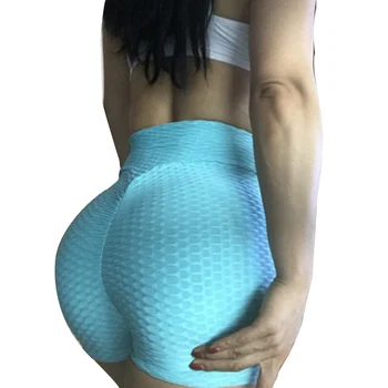Femei pantaloni Scurți Butt Lift Scurt Anti-Celulita Moale talie mijlocie de Fitness, pantaloni Scurți pentru Femei JL