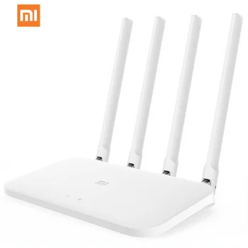 MI Xiaomi Router 4 Repetor Wifi 2.4 G WiFi Repeater Singur Router High Gain 4 Antene de Rețea Extender Pentru Xiaomi 4C