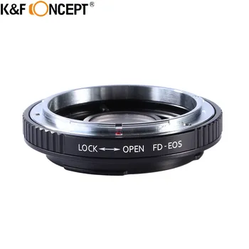 K&F CONCEPT FD obiectiv să EOS EF Mount de aparat de Fotografiat Lentilă Inel Adaptor pentru Canon FD Obiectiv pentru Canon EOS EF Camera Mount Lens