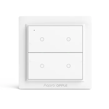 Aqara Opple Wireless Smart Switch wifi Întrerupător fără Fir, Comutator de Perete Fără Cabluri Necesare pentru Mijia App Apple HomeKit Control
