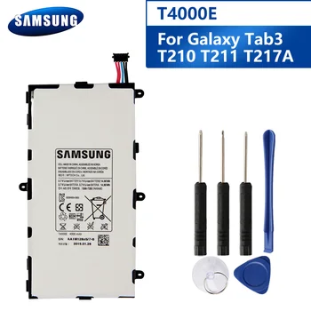 Samsung Original T4000E Baterie Pentru Samsung GALAXY Tab3 7.0 T210 T211 T2105 T217a Reale T4000C T4000U Tableta Baterie de 4000mAh