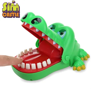 Creative Glume Practice Gura Dinte de Crocodil Mana Jucarii pentru Copii Jocuri de Familie Clasic Musca Mana ligh jucarii pentru copii