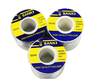 2020 Japonia SANKI Sudare Sârmă de Fier Tambur 250g 2.0% 0.8 mm 60/40 45FT Staniu Plumb Linia de Bază de Colofoniu