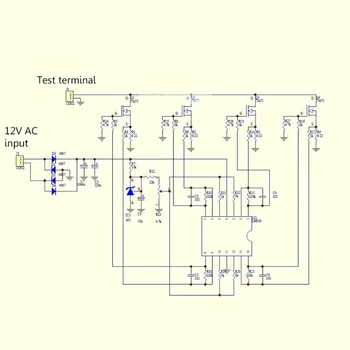 150W 10A Curent Constant Electronic Tester de Încărcare Descărcare a Bateriei de Testare a Capacității