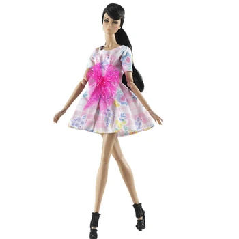 Colorat Papusa De Moda Haine Pentru Papusa Barbie Rochie Rochii Scurte Rochie De Costume Pentru Barbie Păpuși 1/6 Accesorii Papusa Jucărie