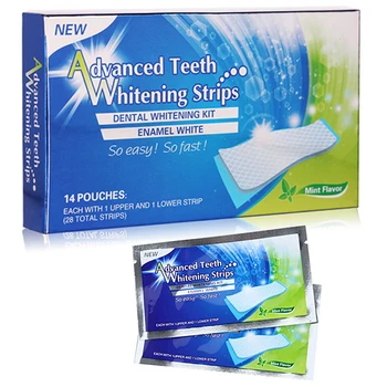 28Pcs/set Benzi de Albire a Dintilor White Gel Igiena Orală Îngrijire Elastic Dublu Dinți Benzi de Albire Albirea Dentara Instrumente