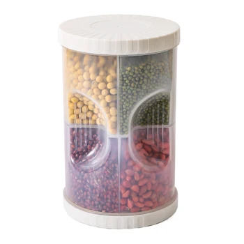 Bucătărie Rezervor de Stocare de Patru-in-one Sticla Sigilat Cereale integrale Transparent Proaspete-păstrarea Sigilate Rezervor de Stocare Instrumente de Bucatarie
