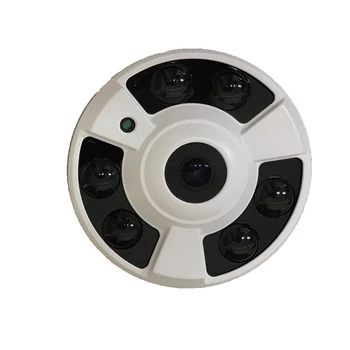 SUCAM Fisheye cu Unghi Larg de 5MP Camera AHD CCTV 6 Bucati Matrice de Led-uri IR 180 de Grade Analog Camera de Securitate Acasă cu OSD Cablu