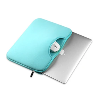Colorate cu Fermoar Maneci Laptop Caz pentru Macbook Air Pro Retina 11 12 13 14 15 13.3 15.4 15.6 inch Notebook Bag Computer Geantă de mână
