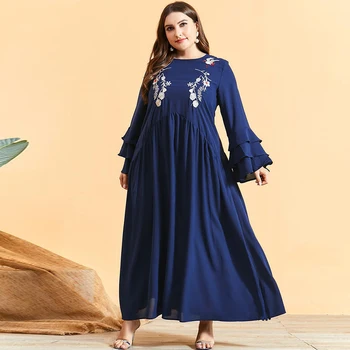 Halat Femme Vestidos Caftan Dubai Abaya Turcia Hijab Musulman Rochie Caftan Islam Plus Dimensiunea Îmbrăcăminte Rochii Maxi Abayas Pentru Femei