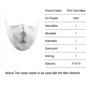 Flori de Arta de Imprimare Masca de Fata Pentru Femei de Protecție PM2.5 Praf Gura Masca Lavabile Refolosibile Cover Moda Tesatura Imprimata Măști