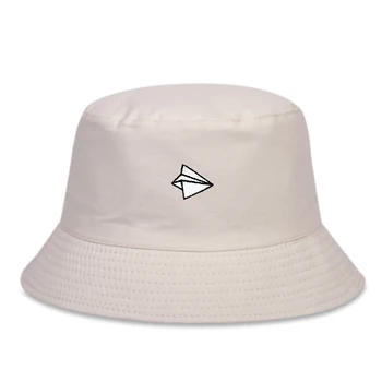 Moda sport barbati Pescar pălărie de AVION de HÂRTIE Brodate găleată femei pălării de soare în aer liber pălărie tata pălărie hip hop pălării panama