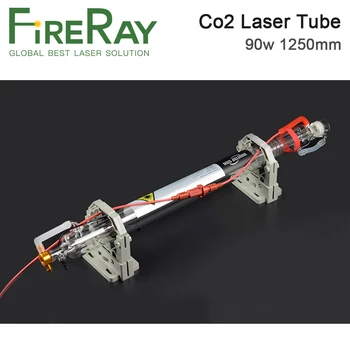 FireRay 90W Co2 de Sticla cu Laser Tub 1250 mm Diametru 80mm Sticlă cu Laser Lampă pentru emisiile de CO2 pentru Gravare cu Laser Masina de debitat
