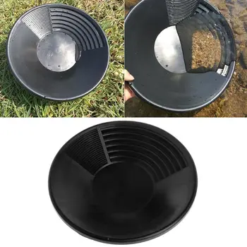 Plastic De Aur Bazinul Nugget Miniere Pan Dual Riffle Dragare Prospectare Râu Instrument