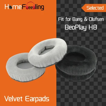 Homefeeling Pernițe pentru Bang & Olufsen BeoPlay H8 Căști Perniță Perne Huse Catifea Ear Pad Înlocuire