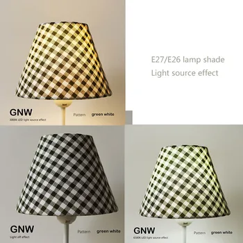 2 buc Lampa nuanta, culoare Solidă Non-model Floare & abstract materiale Textile Decorative E27/E26 masă pandantiv lampă de perete de lumină umbra