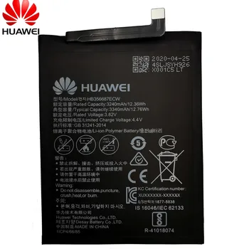 Original huawei 3340mAh HB356687ECW Acumulator Pentru Huawei Nova 2 Plus Nova 2i Onoarea 9i Huawei G10 Mate 10 Lite Pentru Huawei Honor 7X