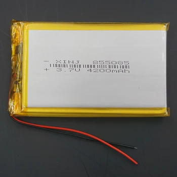 XINJ 3.7 V 4200mAh litiu-polimer baterie li-po, Li-ion cu celule 855085 Pentru difuzor GPS PDA MIJLOCUL PSP PDF banca de Putere Portabile Tablet PC