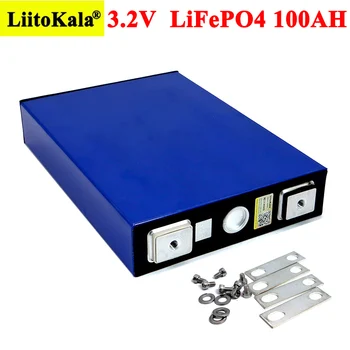Liitokala 3.2 V 100Ah Baterie LiFePO4 baterie Litiu phospha de Mare capacitate DIY 12V 24V masina Electrica RV sistem de stocare a Energiei Solare