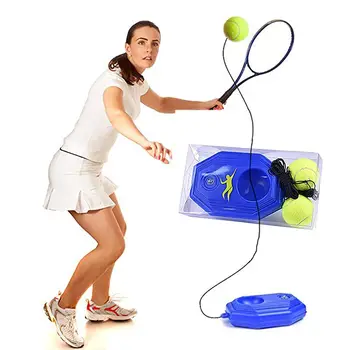 Tenis de Provizii de Formare de Tenis de Sida Mingea Antrenor de Auto-studiu Șipci Player Instrument de Practică de Aprovizionare Cu Coarda Elastica de Bază