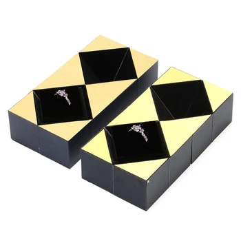 Puzzle Caseta de Bijuterii Inel Magic Box pentru Ziua Îndrăgostiților Propunere de Logodna Nunta cel Mai bun Preț