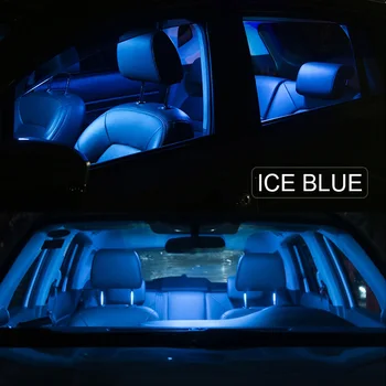 12x Alb Canbus LED-uri Lumina de Interior Kit Pentru perioada 2005-2010 Jeep Grand Cherokee Harta Dom Portbagaj Lumină de inmatriculare, Accesorii Auto