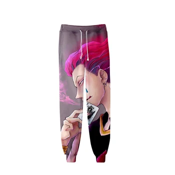Hunterxhunter Anime 3D Imprimate Pantaloni Jogger Moda Streetwear Pantaloni Lungi de Trening 2020 Vânzare Fierbinte Hisoka Casual de Iarna Mid
