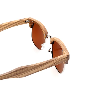 BOBO PASĂRE gafas de sol mujer Lemn ochelari de Soare Polarizat Retro Oameni de Moda pentru Femei UV400 Eyewears În Caseta V-AG017/18