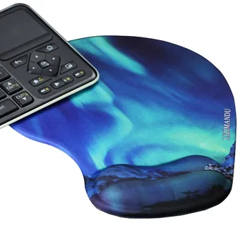 Suport pentru încheietura mâinii pad pentru mouse pad pentru laptop-Calculator PC cu suport pentru încheietura mâinii mouse pad Anti-Alunecare joc de mouse-pad