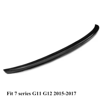 Pentru B-mw G11 Spoiler AC stil de Fibră de Carbon, Spoiler Buzele Seria 7 G11 G12-2017 Partea Aripa Spoiler Spate Masina spoiler