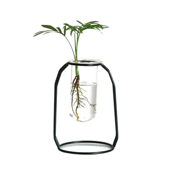 Curat de Sticlă Vaza de Flori Hidroponice de Plante Sticla pentru Nunta Casa de Masă Decorare Grădină Interioară în aer liber Display