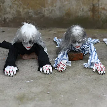 Decor De Halloween Plin Fantomă Jucărie Electronică De Groază Recuzită Sperie Femeia Diavol Acasă Club Bar Haunted House Decor Petrecere