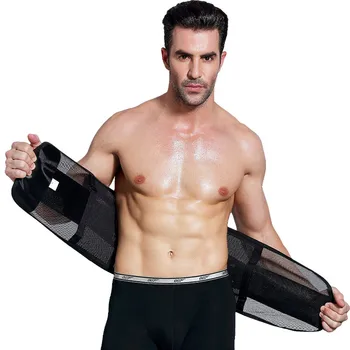 2020 Oameni Noi Hot Body Shaper Talie Antrenor Burtica Control Centura Sauna Slăbire Curea de Fitness Sudoare Shapewear de Grăsime Arzător