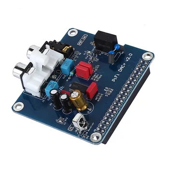 PIFI Digi DAC+DAC HIFI Audio placa de Sunet Modulul I2S interfață pentru Raspberry pi 3 2 Model B B+Digital Avizier V2.0 Bord SC08