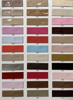 Multicolor oglinzii Anti riduri faux sintetic materialul de piele PU