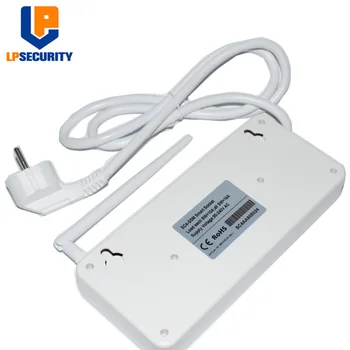 LPSECURITY 4 Puncte de Control de la Distanță GSM PDA RC Wireless Smart Switch Priza de Putere priza de modulul controller cu senzor de temperatura