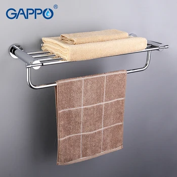 GAPPO Bare Prosop de baie, suport pentru prosop, cuier de baie accesorii din oțel inoxidabil suport prosop baie toalheiro