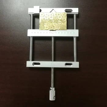 Din Aliaj de aluminiu Plat Clește Vice 164mm CNC Menghină de Prindere Clește Plat Șurub de Precizie Paralel-jaw Vice Menghină Simplă QGG