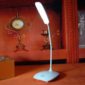 Lampă de masă USB Reîncărcabilă Lampă de Birou Lampă de Studiu Atingeți Comutatorul Moderne Lampă de Masă Flexibile Pentru Lectură Student Birou de Studiu Lumină