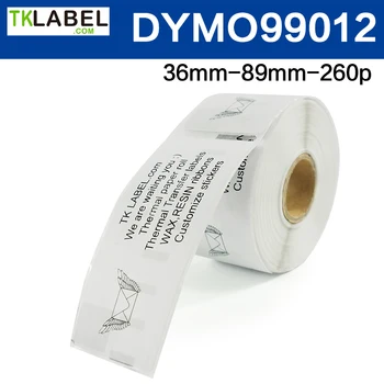 14 x role Compatibile Etichete Dymo 99012 pentru dymo label scriitor 450