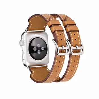 Brățară manșetă banda Pentru Apple Watch hermes 44mm 40mm 38mm 42mm Autentic curea din Piele Watchband apple watch seires 3 4 5 6 se curea