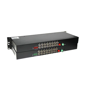 16 Port Video AHD TVI CVI Suport Universal Pe Fibră Optică Transmițător Receptor 1 date RS-485 Video pentru Fibre Converter 1Pair