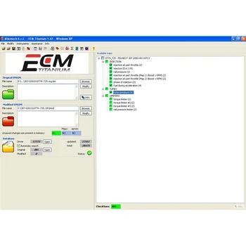 Pentru KTAG și KESS V2 ECM TITANIUM 1.61 Cu 18259+ Driver ECM 26000+ Software + WinOLS Versiunea 2.24 Software