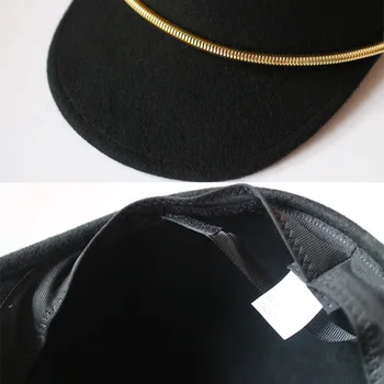 Clasic Pălării de Iarnă pentru Femei Curea Împodobesc Ourdoor Lână Cald Cozoroc Pălărie vânzător de ziare Taximetrist Palarie Doamnelor Zăpadă Church Street Capac de 55-60cm