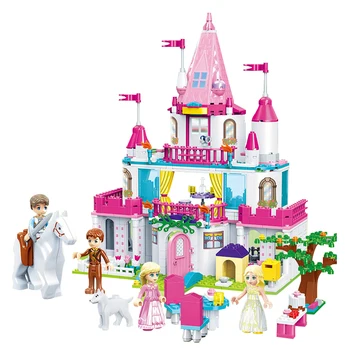 Compatibil Blocare Prieteni Princess Castle Set Alice Cifrele de Acțiune Printesa Elena Blocuri de Constructii pentru Copii se Potrivesc de Blocare