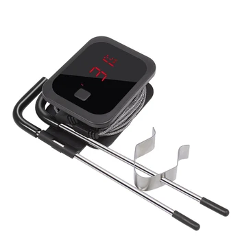 Inkbird IBT-2X Dublu Sonde GRĂTAR Termometru de Gătit Mâncare Bluetooth Termometru de Carne Wireless cu Timer pentru Cuptor Grill Temp