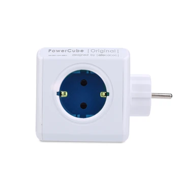 Smart Home Power Cube Socket UE Plug Socket 4 Puncte 2 Porturi USB Adaptor prelungitor Extensie Adaptor Multi Schimbat Prize