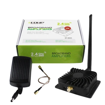 EDUP EP-AB003 2.4 Ghz 8W 802.11 n Wireless Wifi Amplificator de Semnal Repetor Amplificatoare de Bandă largă pentru Router Wireless adaptor wireless